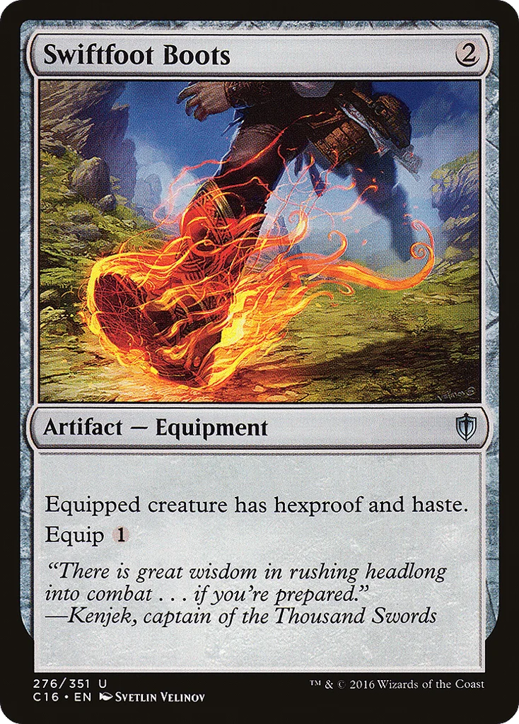 Swiftfoot Boots · Commander 2016