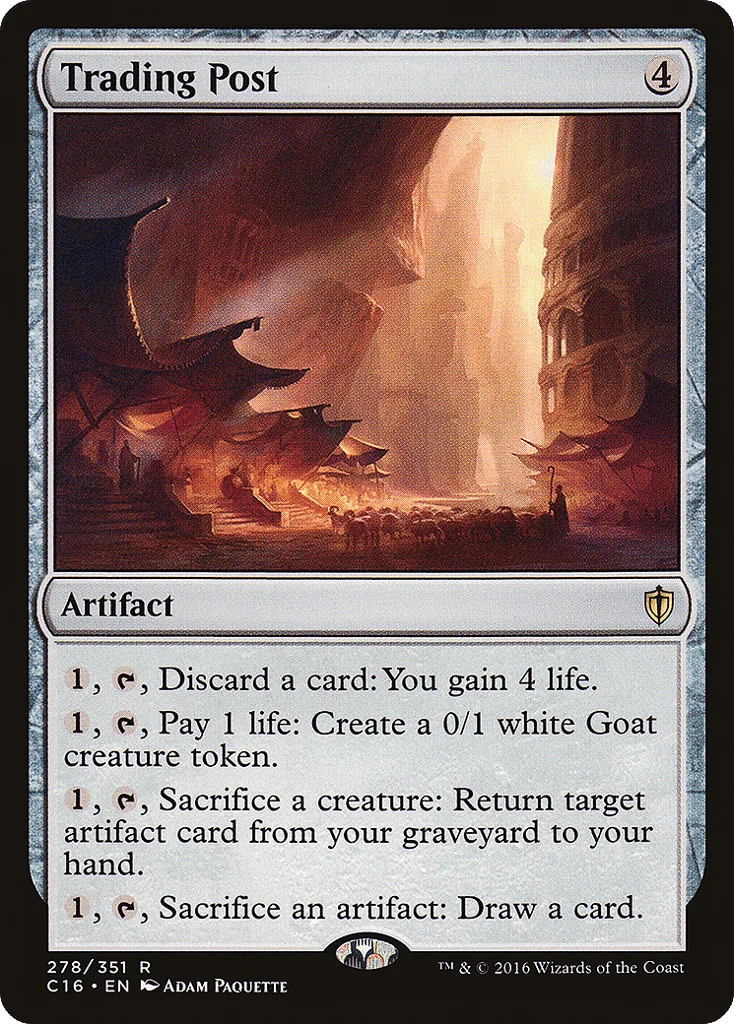 Trading Post · Commander 2016