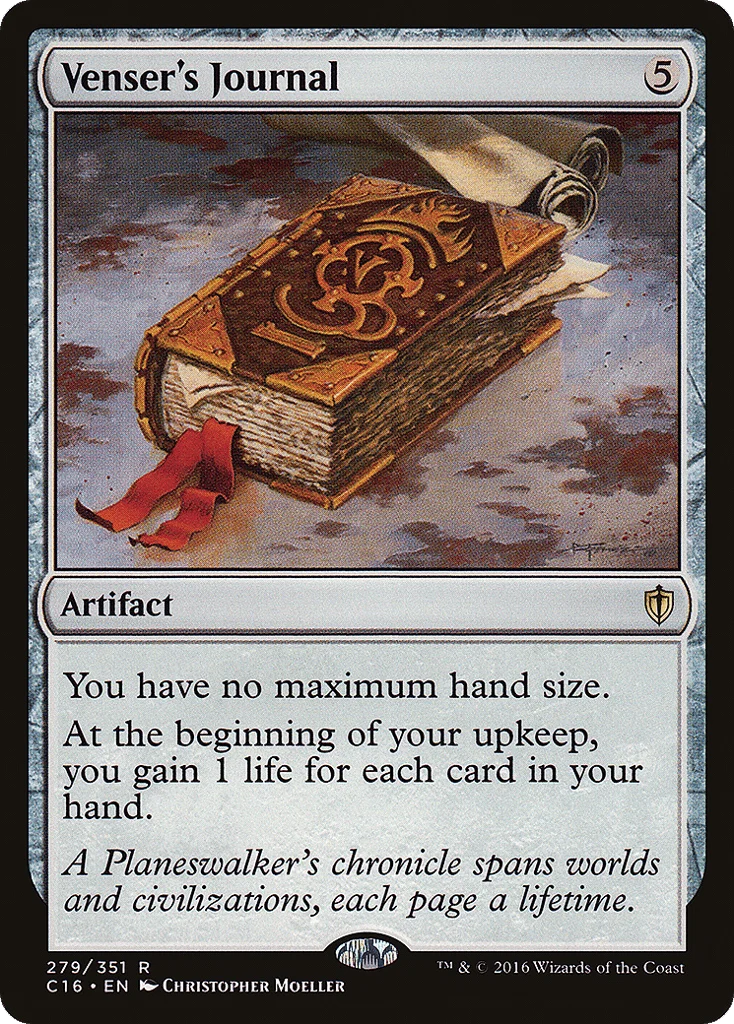 Venser's Journal · Commander 2016
