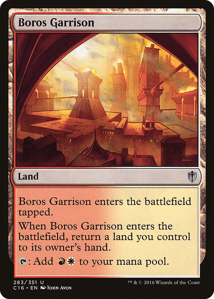 Boros Garrison · Commander 2016