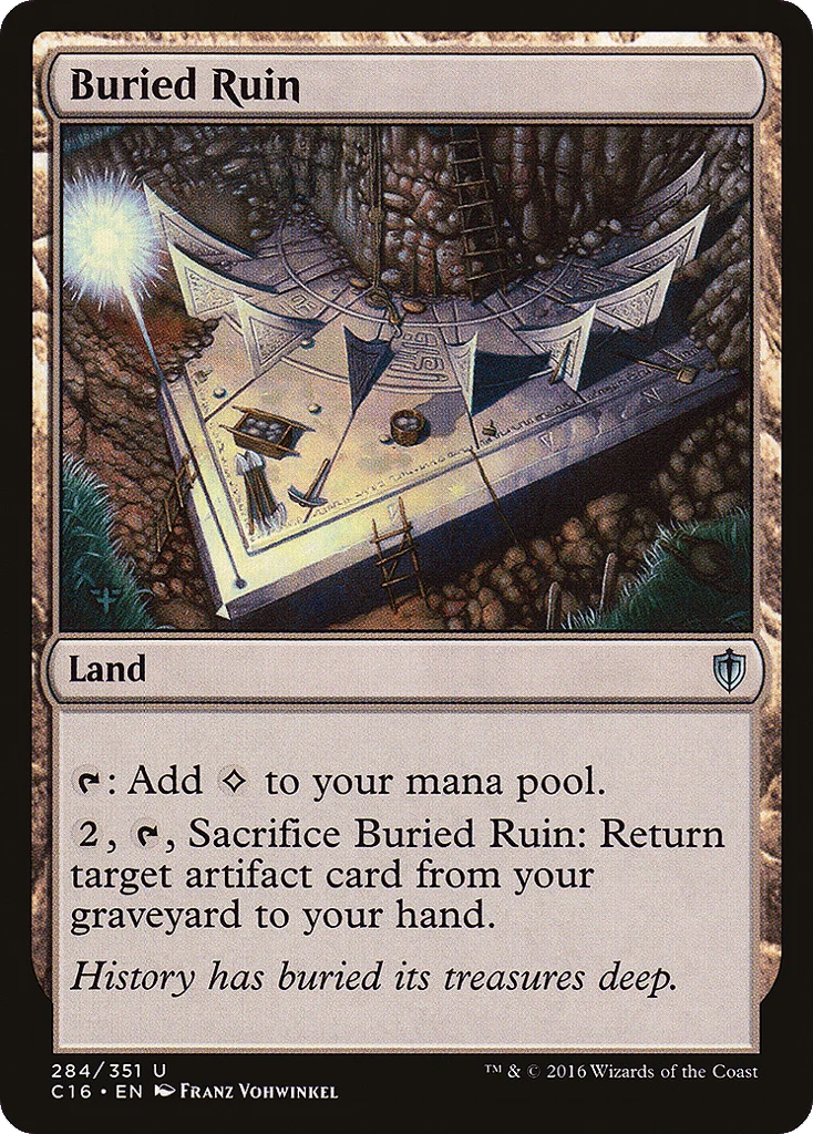 Buried Ruin · Commander 2016