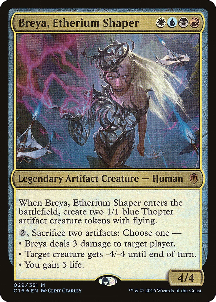 Breya, Etherium Shaper · Commander 2016