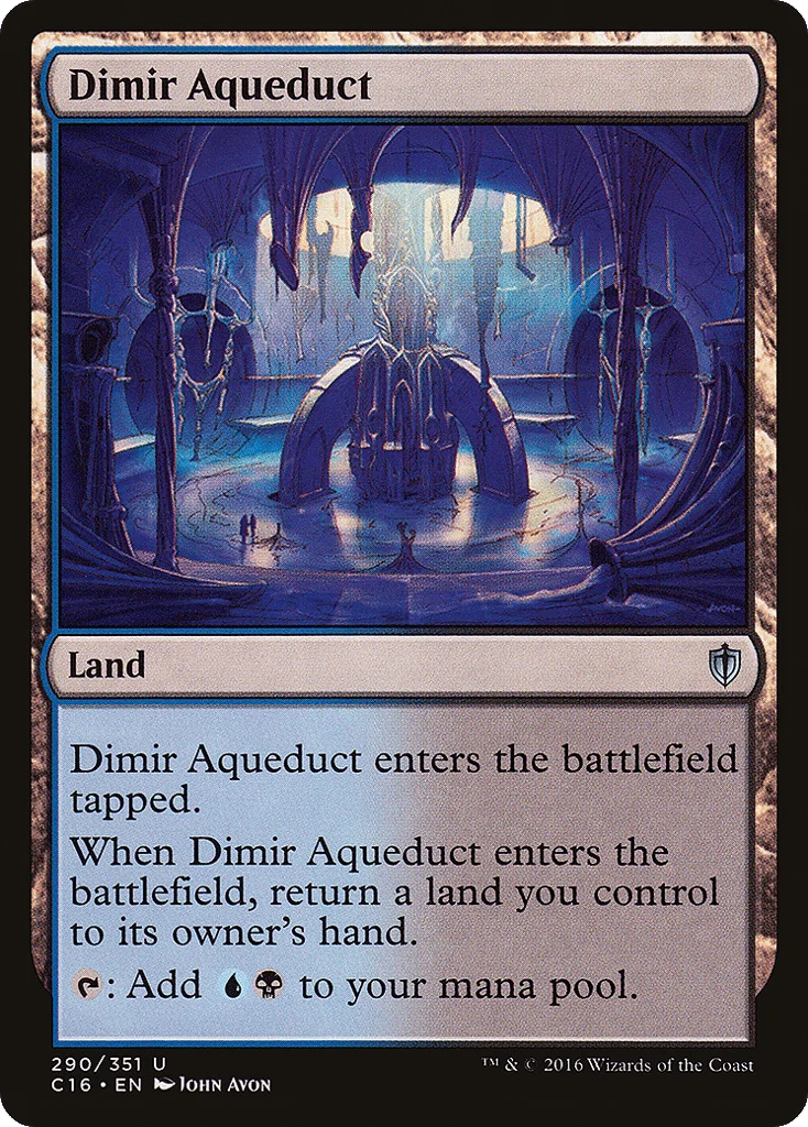 Dimir Aqueduct · Commander 2016
