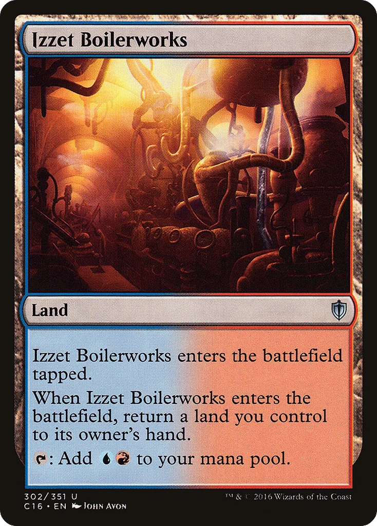 Izzet Boilerworks · Commander 2016