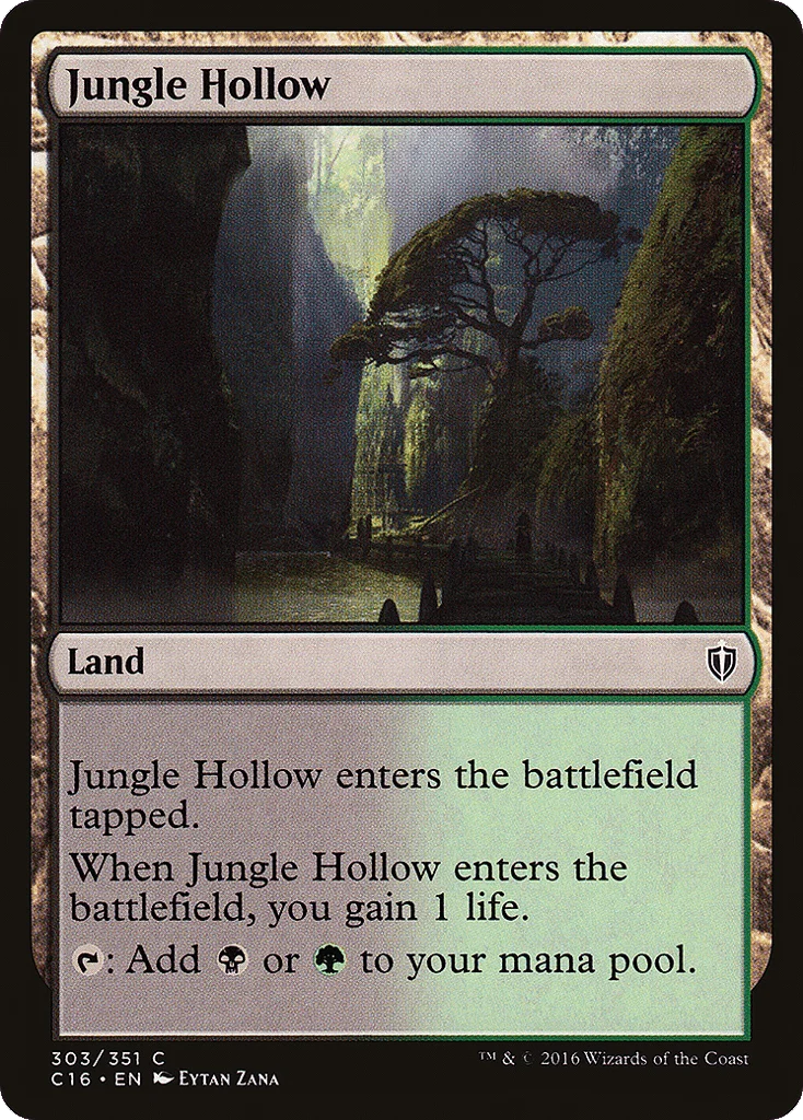 Jungle Hollow · Commander 2016