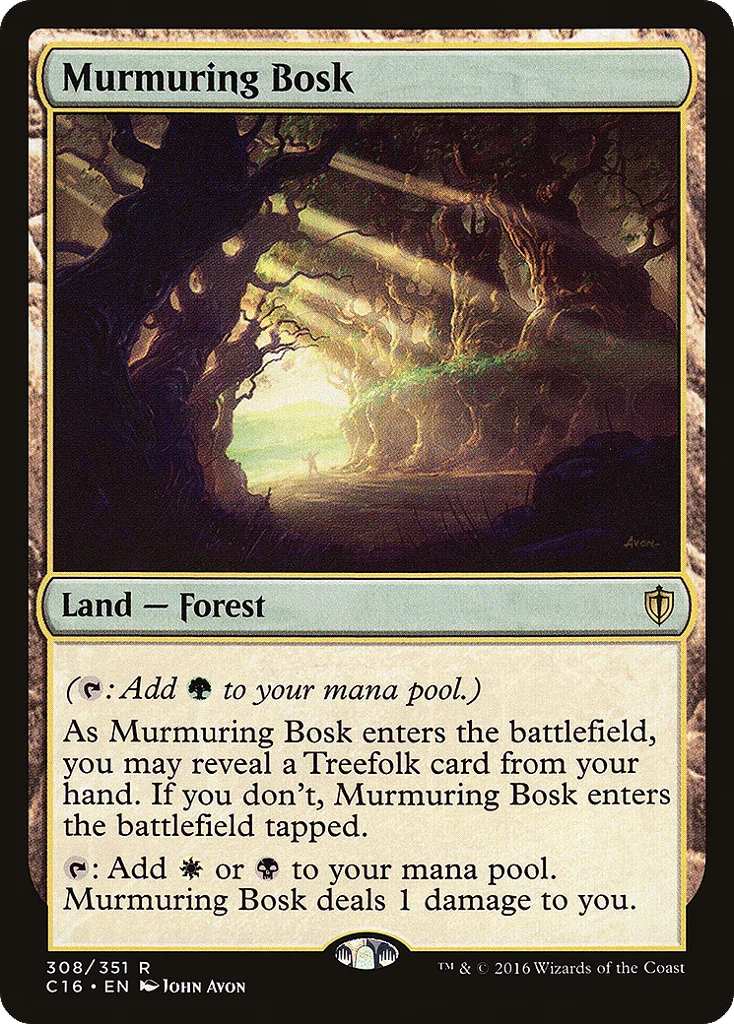 Murmuring Bosk · Commander 2016