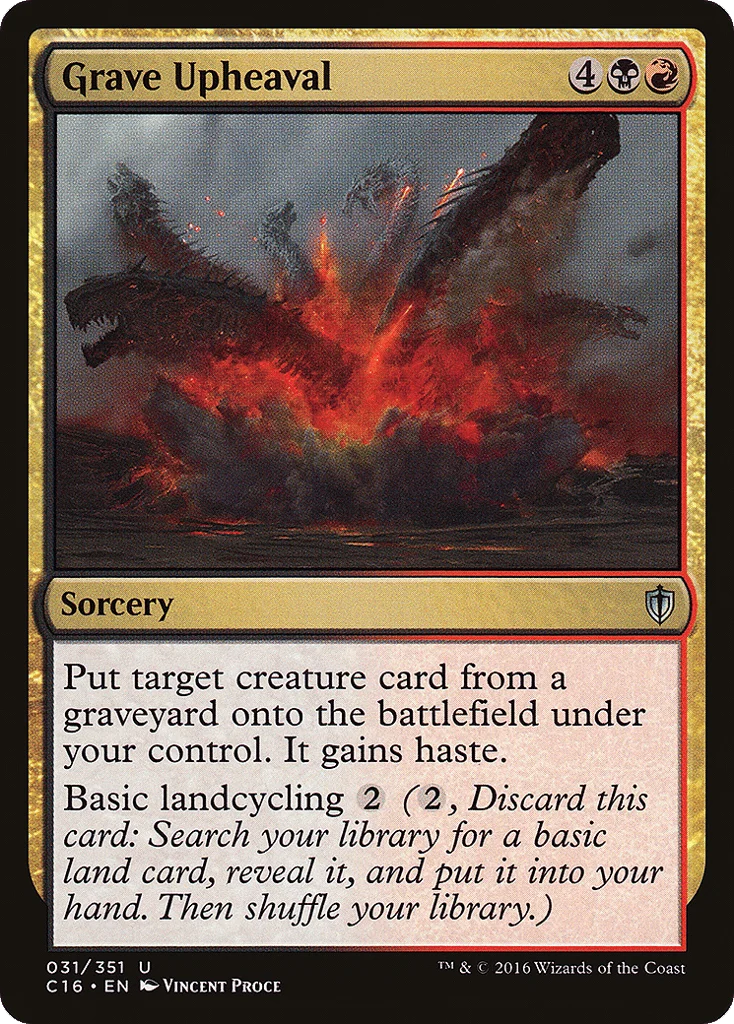Grave Upheaval · Commander 2016