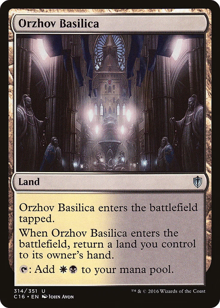 Orzhov Basilica · Commander 2016