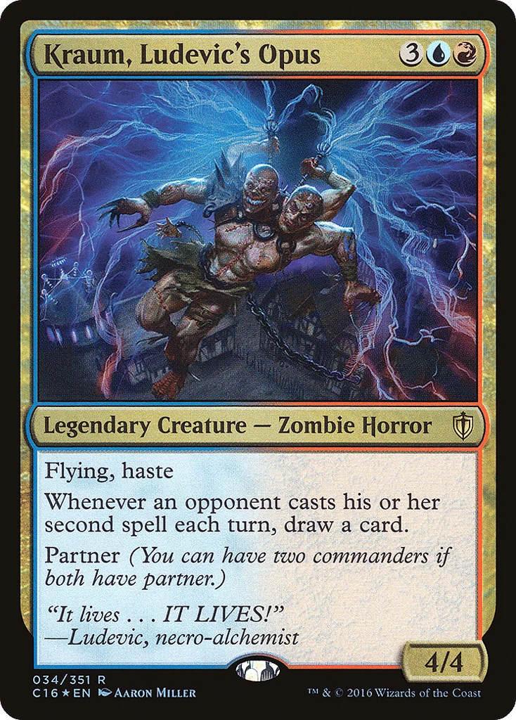 Kraum, Ludevic's Opus · Commander 2016