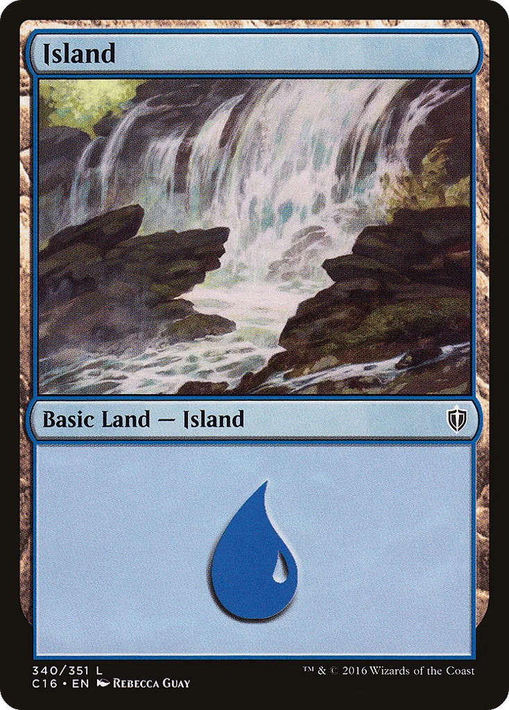 Island · Commander 2016
