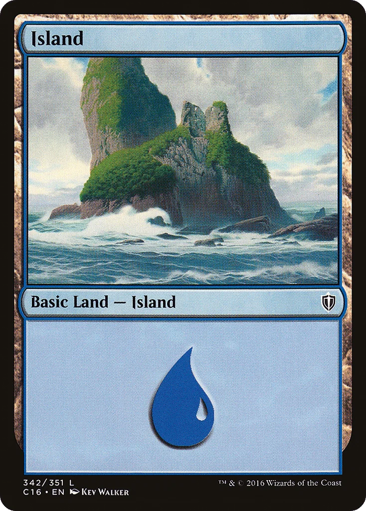 Island · Commander 2016