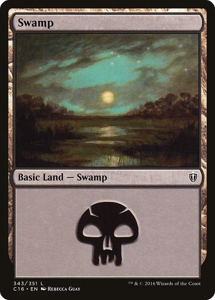 Swamp · Commander 2016