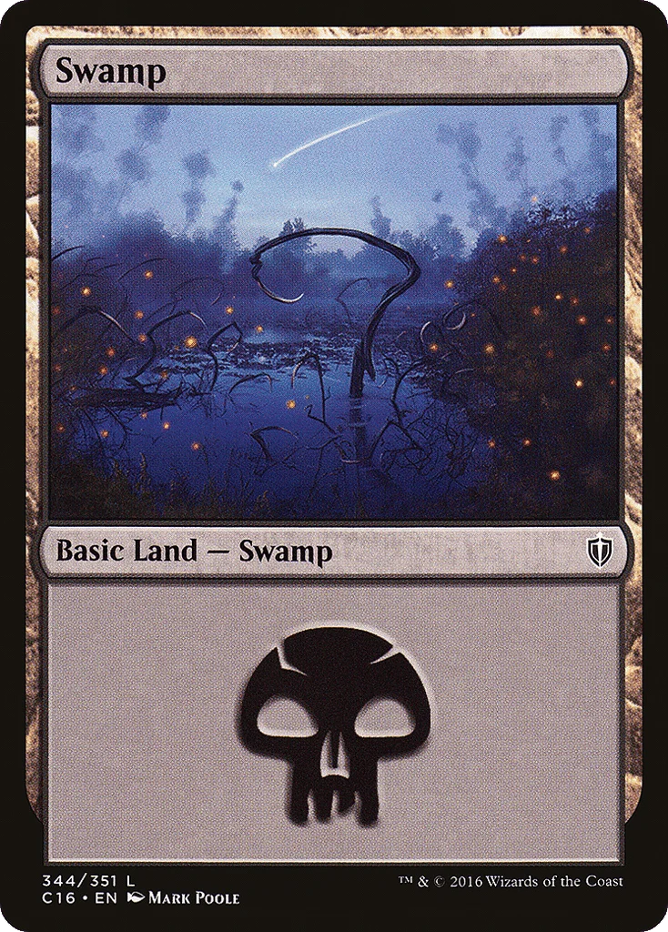 Swamp · Commander 2016