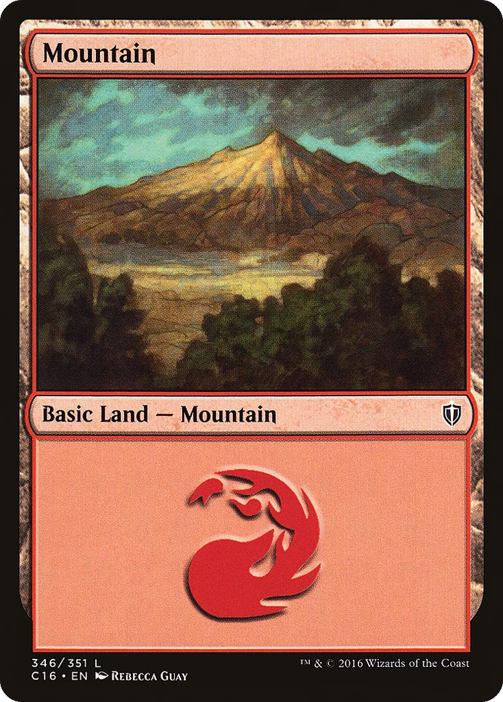 Mountain · Commander 2016
