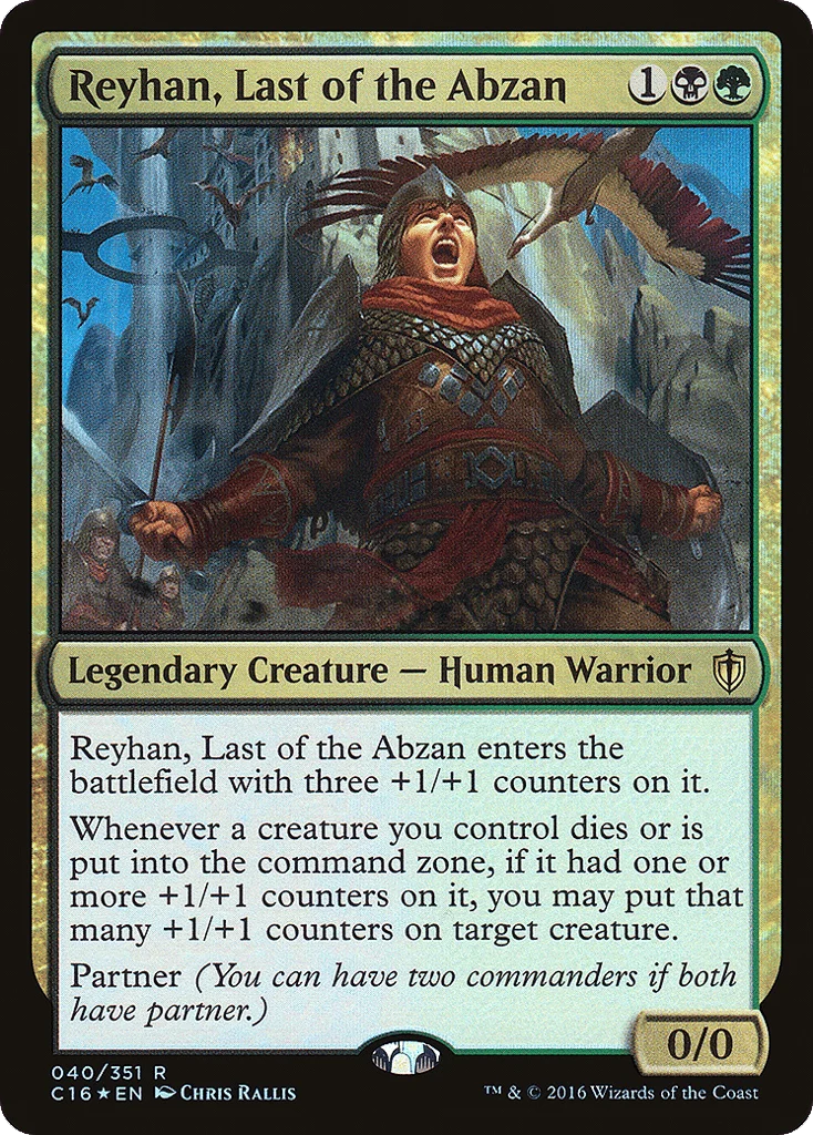 Reyhan, Last of the Abzan · Commander 2016