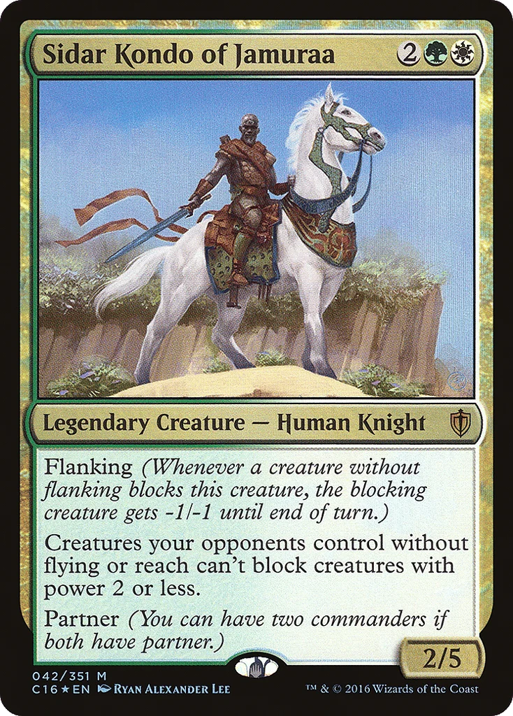 Sidar Kondo of Jamuraa · Commander 2016