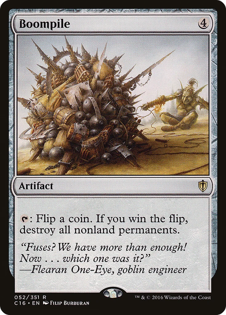 Boompile · Commander 2016
