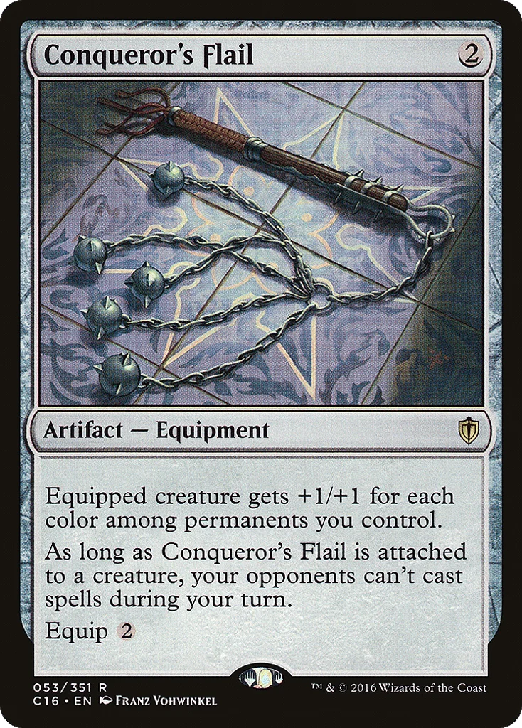 Conqueror's Flail · Commander 2016