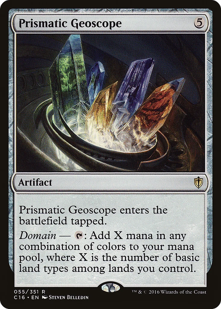 Prismatic Geoscope · Commander 2016