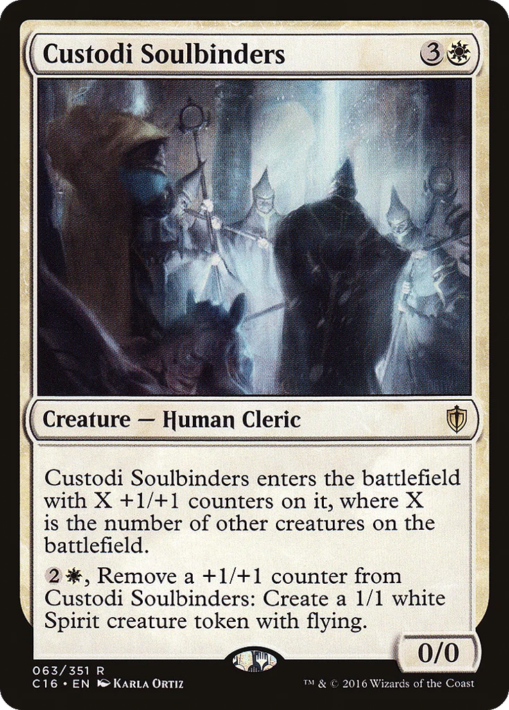 Custodi Soulbinders · Commander 2016
