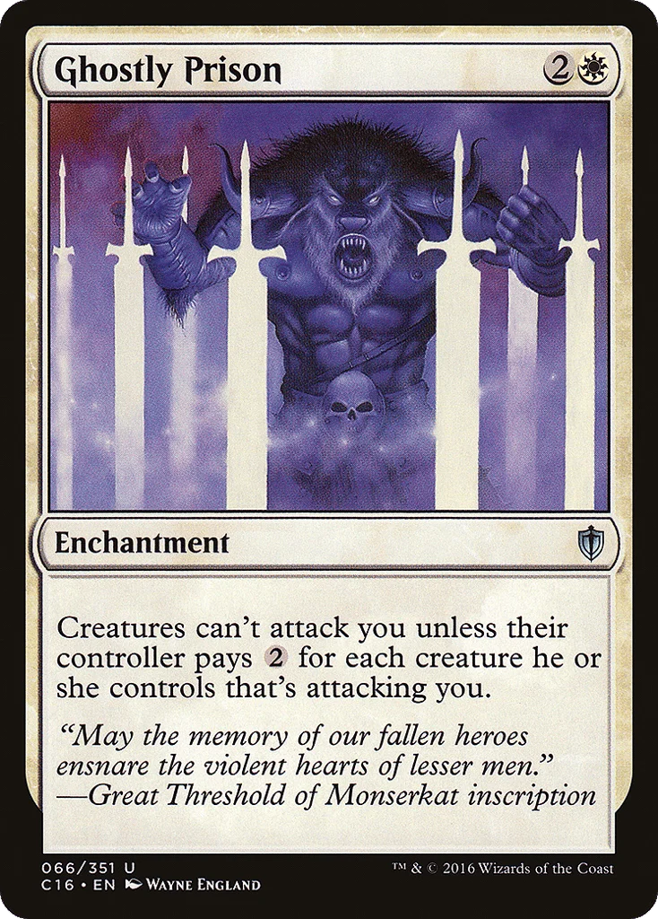 Ghostly Prison · Commander 2016