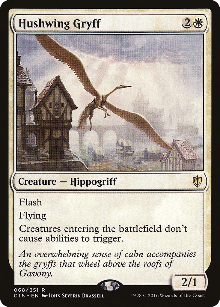 Hushwing Gryff · Commander 2016