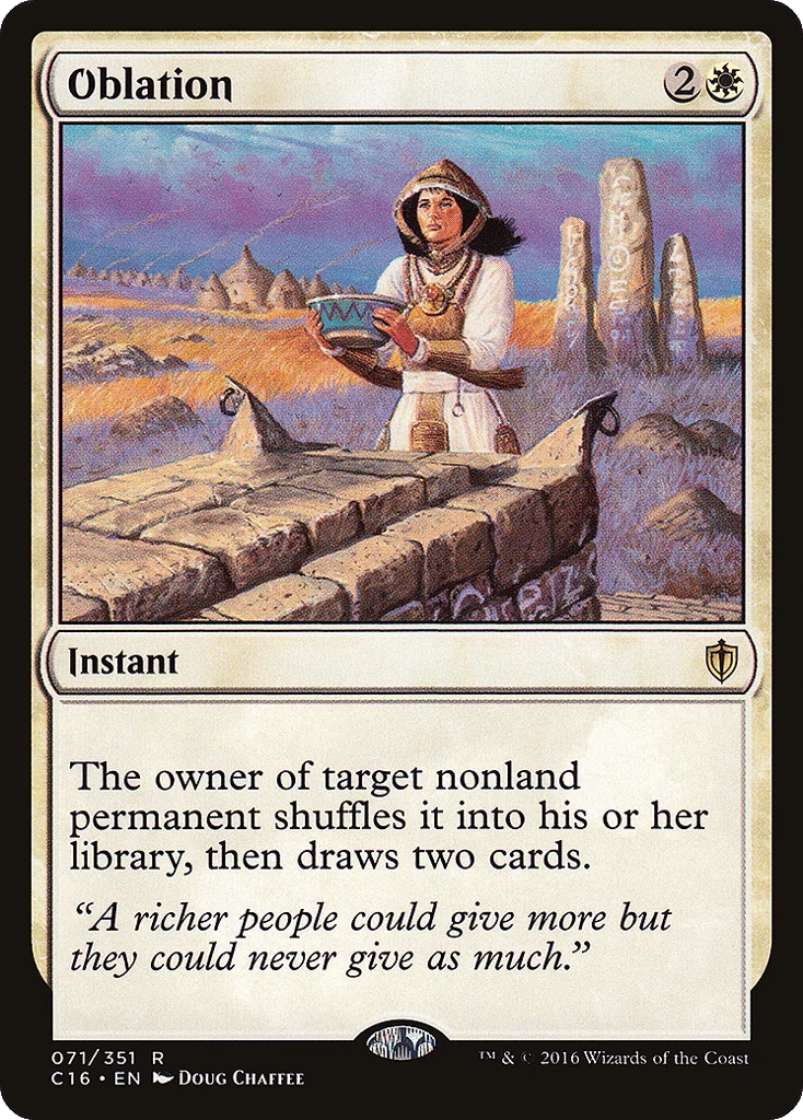 Oblation · Commander 2016