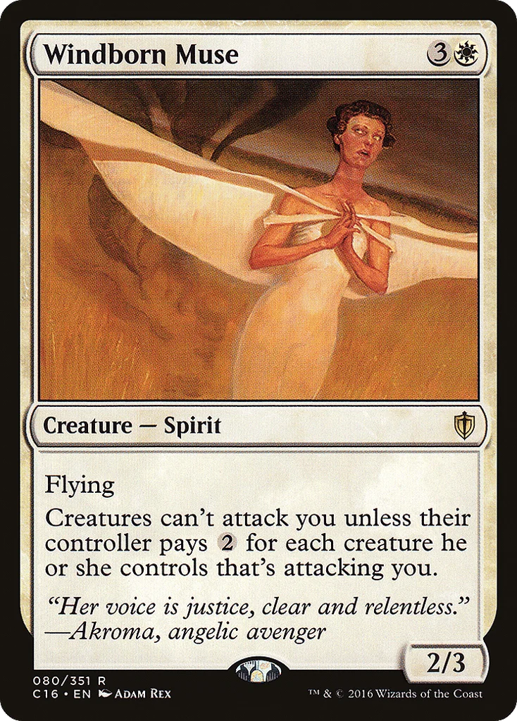 Windborn Muse · Commander 2016