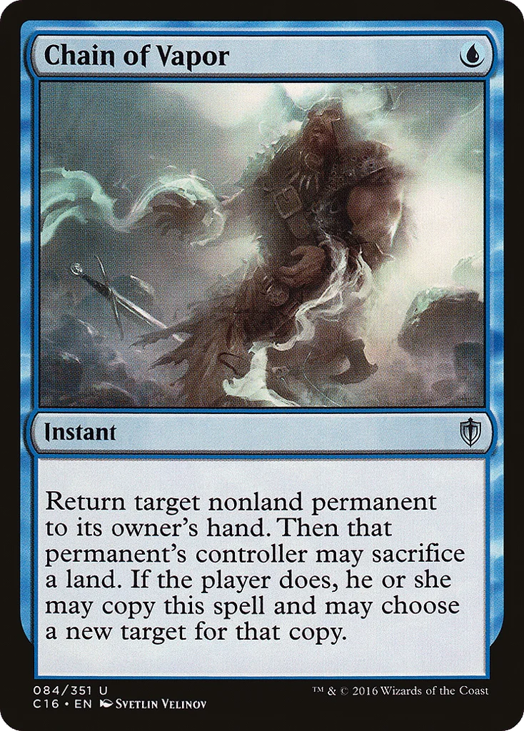 Chain of Vapor · Commander 2016