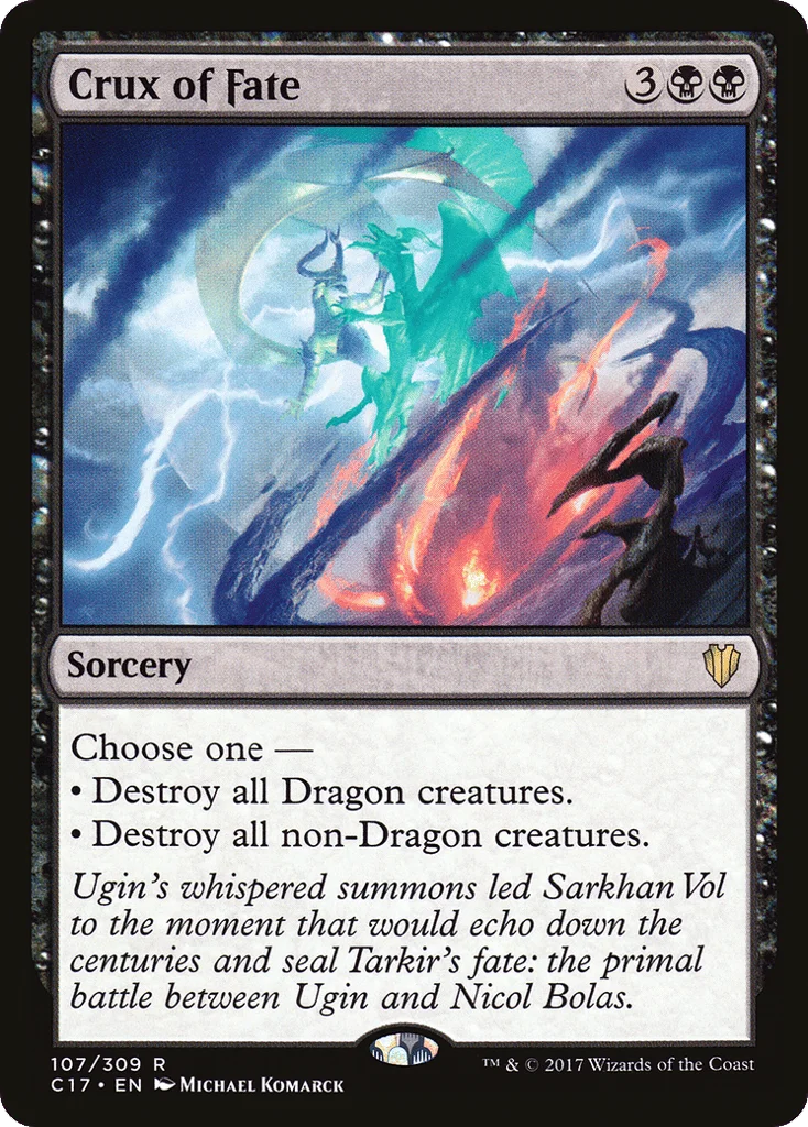 Crux of Fate · Commander 2017