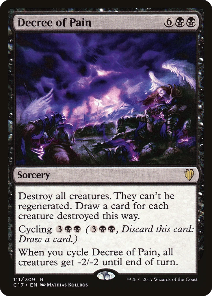 Decree of Pain · Commander 2017