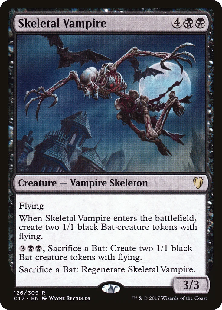 Skeletal Vampire · Commander 2017