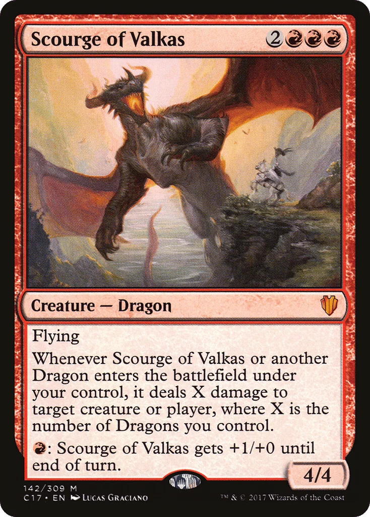 Scourge of Valkas · Commander 2017