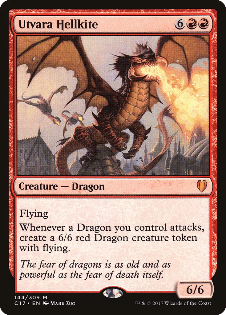Utvara Hellkite · Commander 2017
