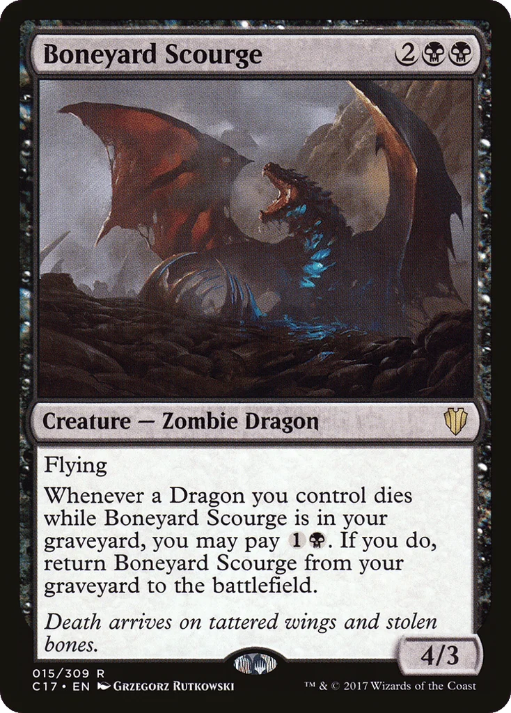 Boneyard Scourge · Commander 2017