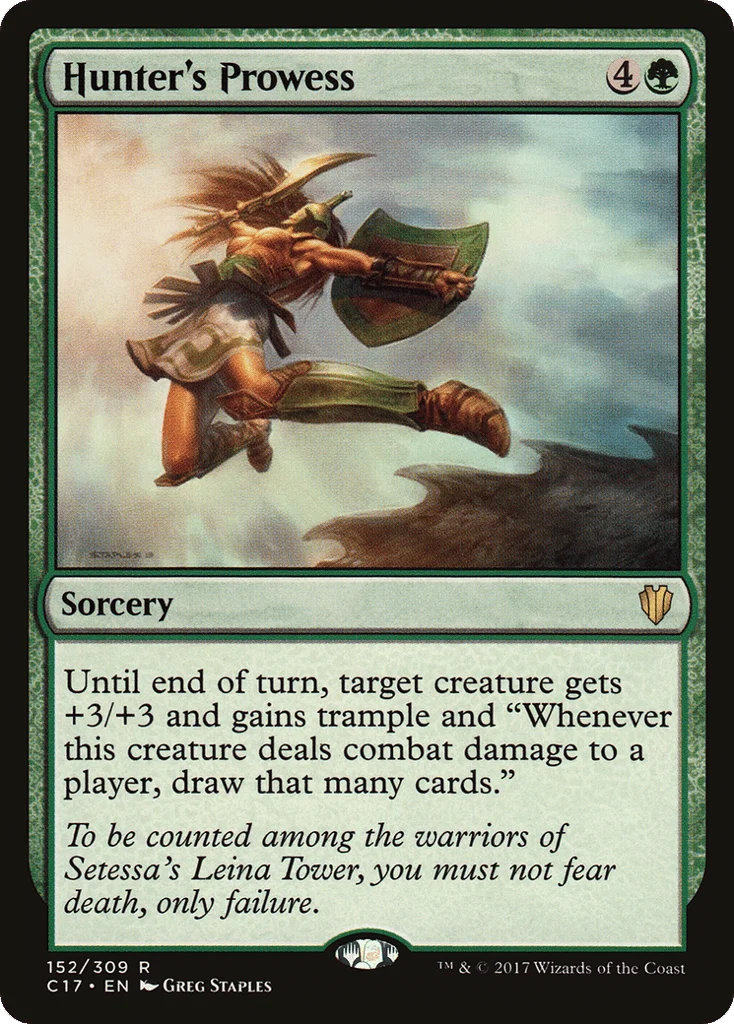 Hunter's Prowess · Commander 2017