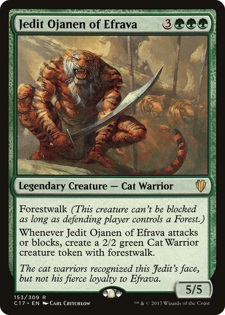Jedit Ojanen of Efrava · Commander 2017