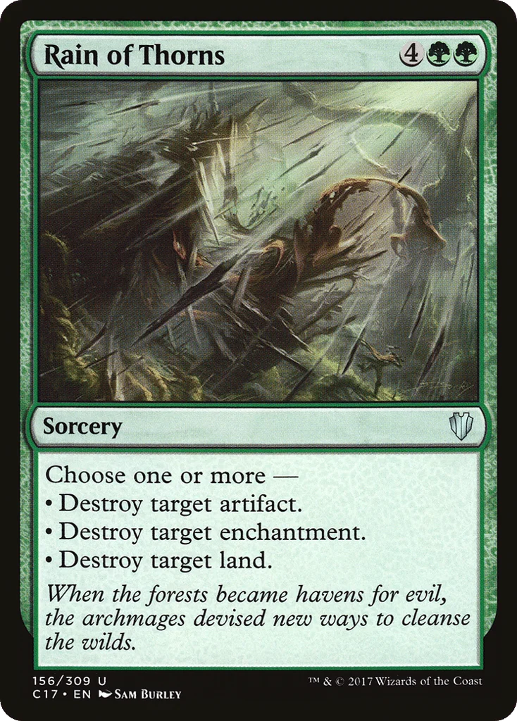 Rain of Thorns · Commander 2017