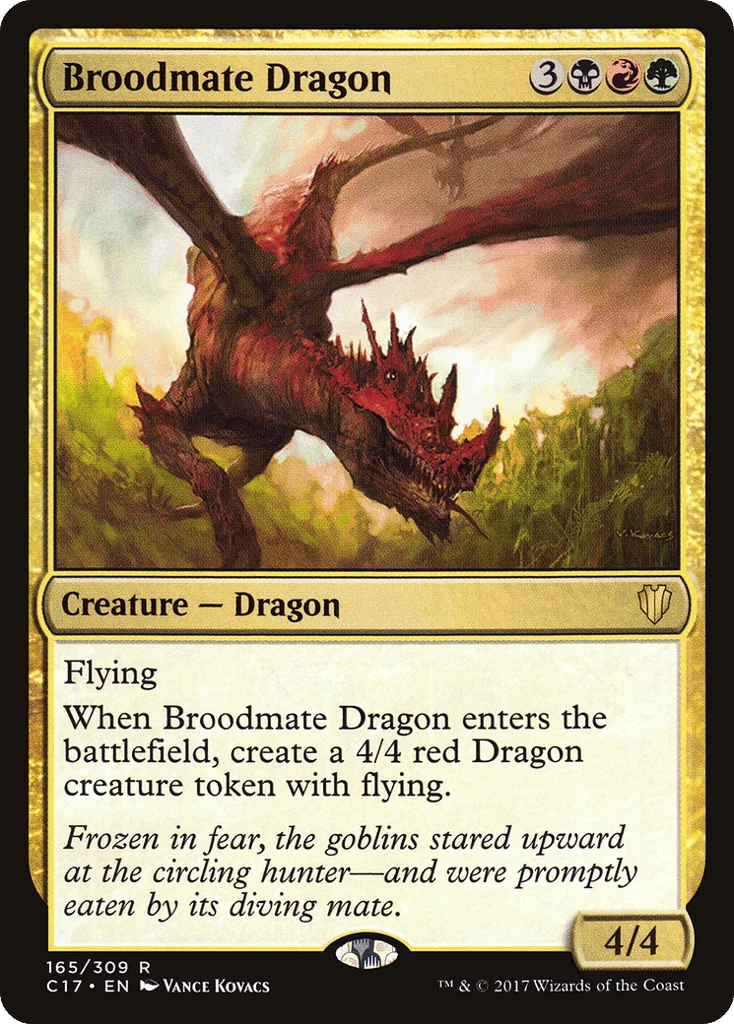 Broodmate Dragon · Commander 2017