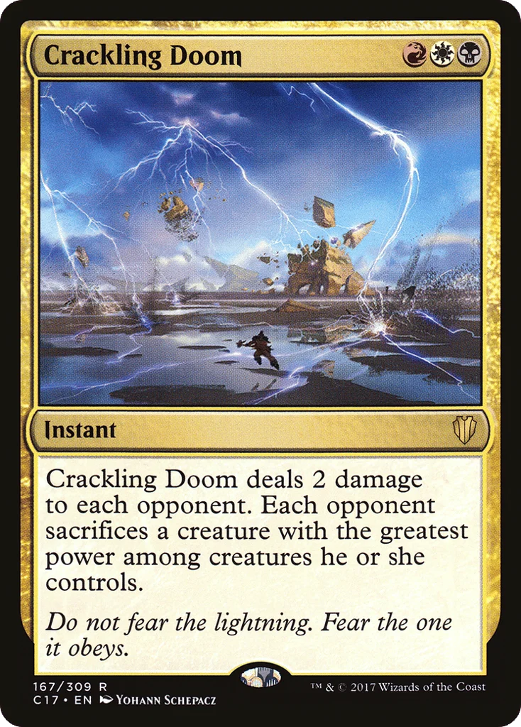 Crackling Doom · Commander 2017
