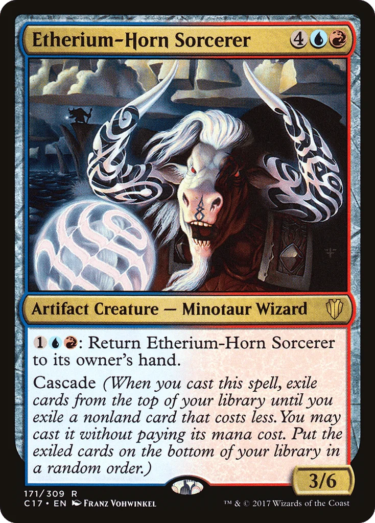 Etherium-Horn Sorcerer · Commander 2017
