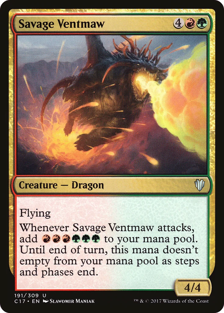 Savage Ventmaw · Commander 2017