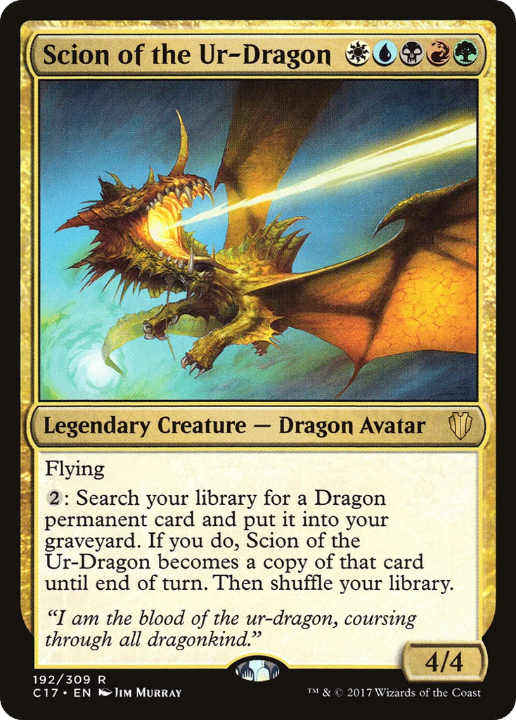 Scion of the Ur-Dragon · Commander 2017