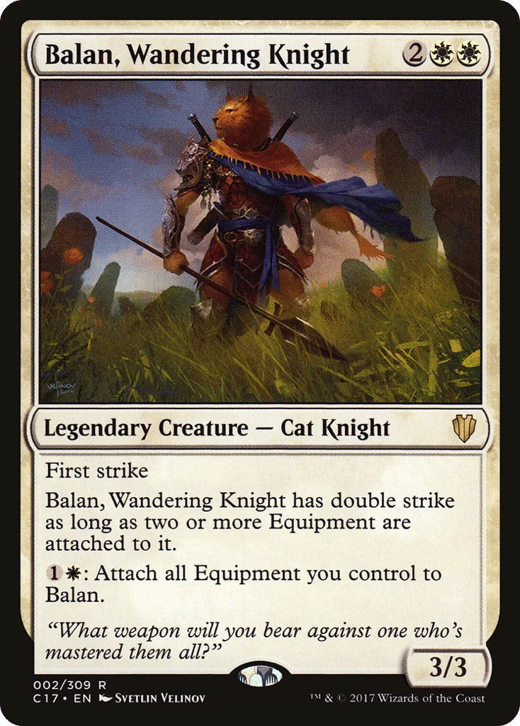 Balan, Wandering Knight · Commander 2017