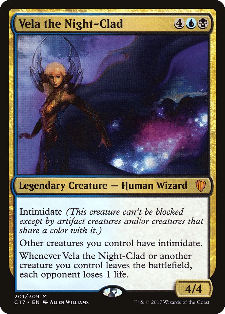 Vela the Night-Clad · Commander 2017