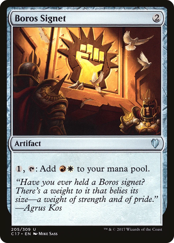 Boros Signet · Commander 2017