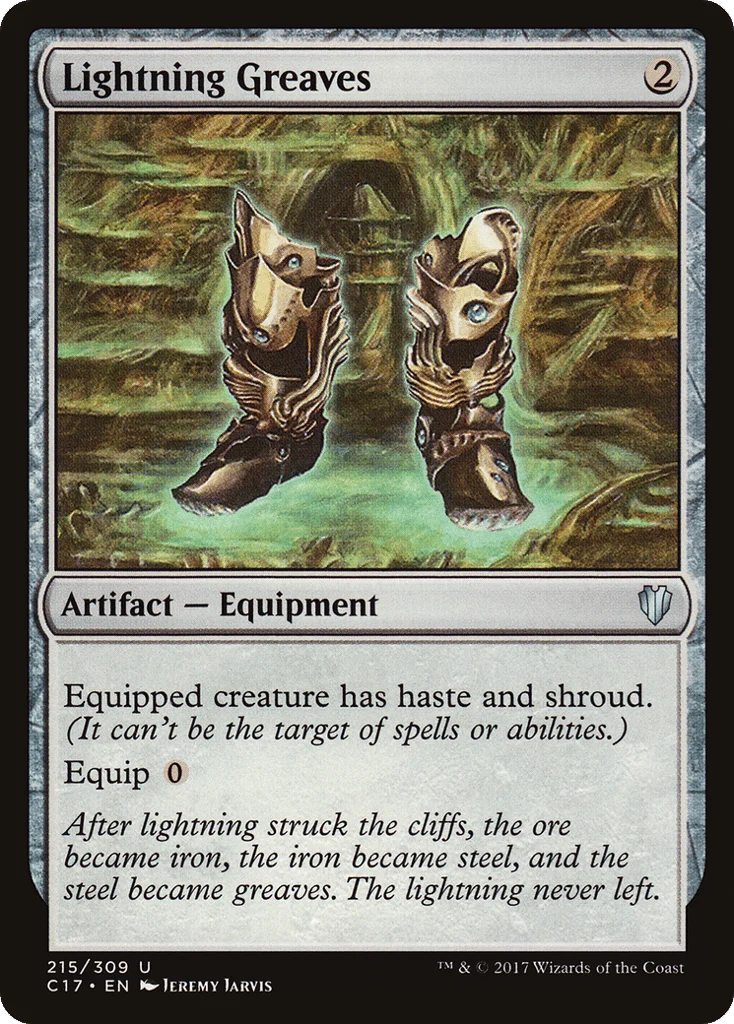 Lightning Greaves · Commander 2017