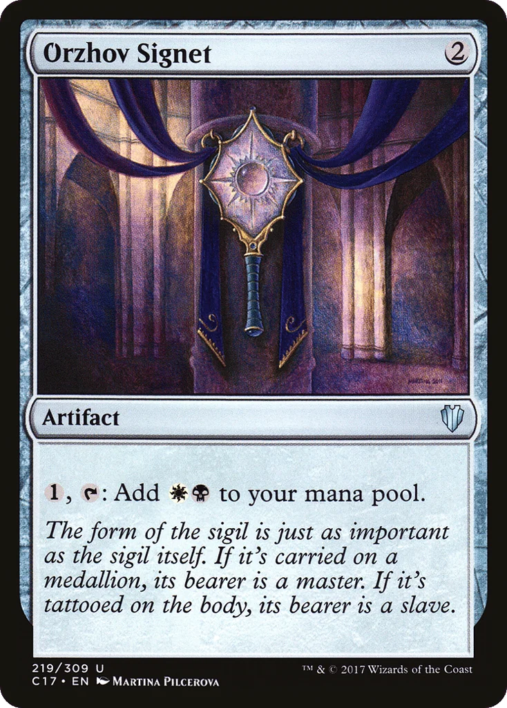 Orzhov Signet · Commander 2017