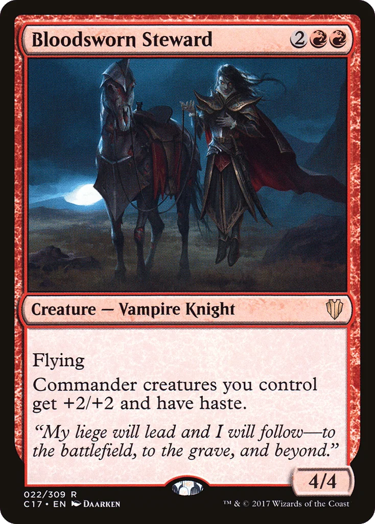 Bloodsworn Steward · Commander 2017