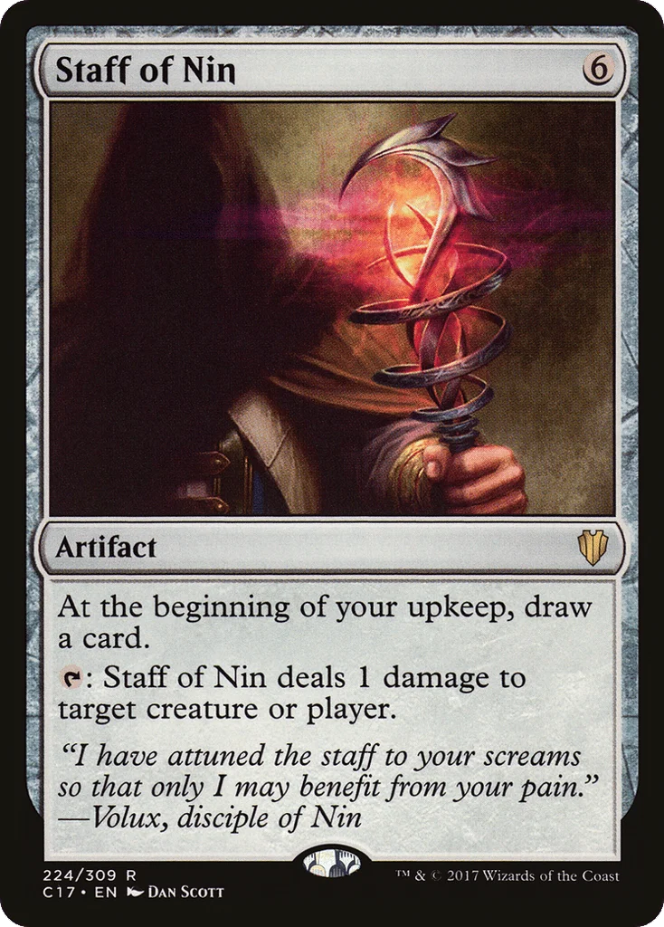 Staff of Nin · Commander 2017